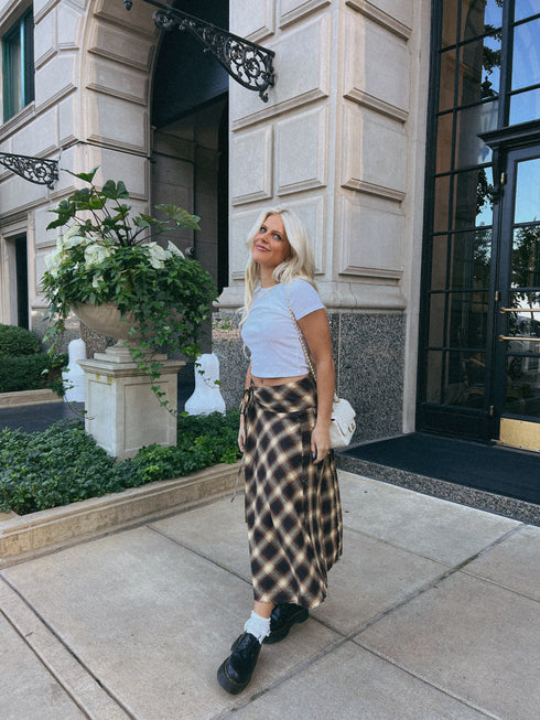 Checkered Love Skirt